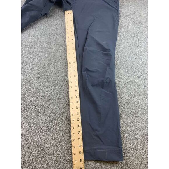 Patagonia Women 10 Gray Point Peak Trail Pants Hiking Nylon Blend Zip Pocket - Picture 6 of 13